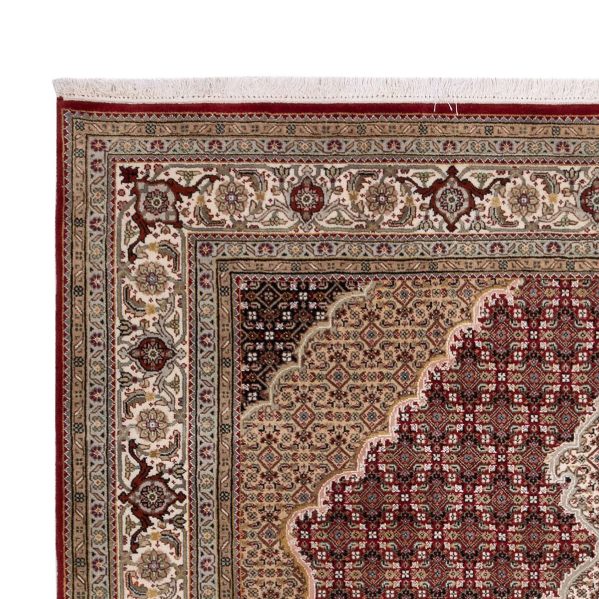 Oriental Rug - Tabriz - 255 x 198 cm - dark beige