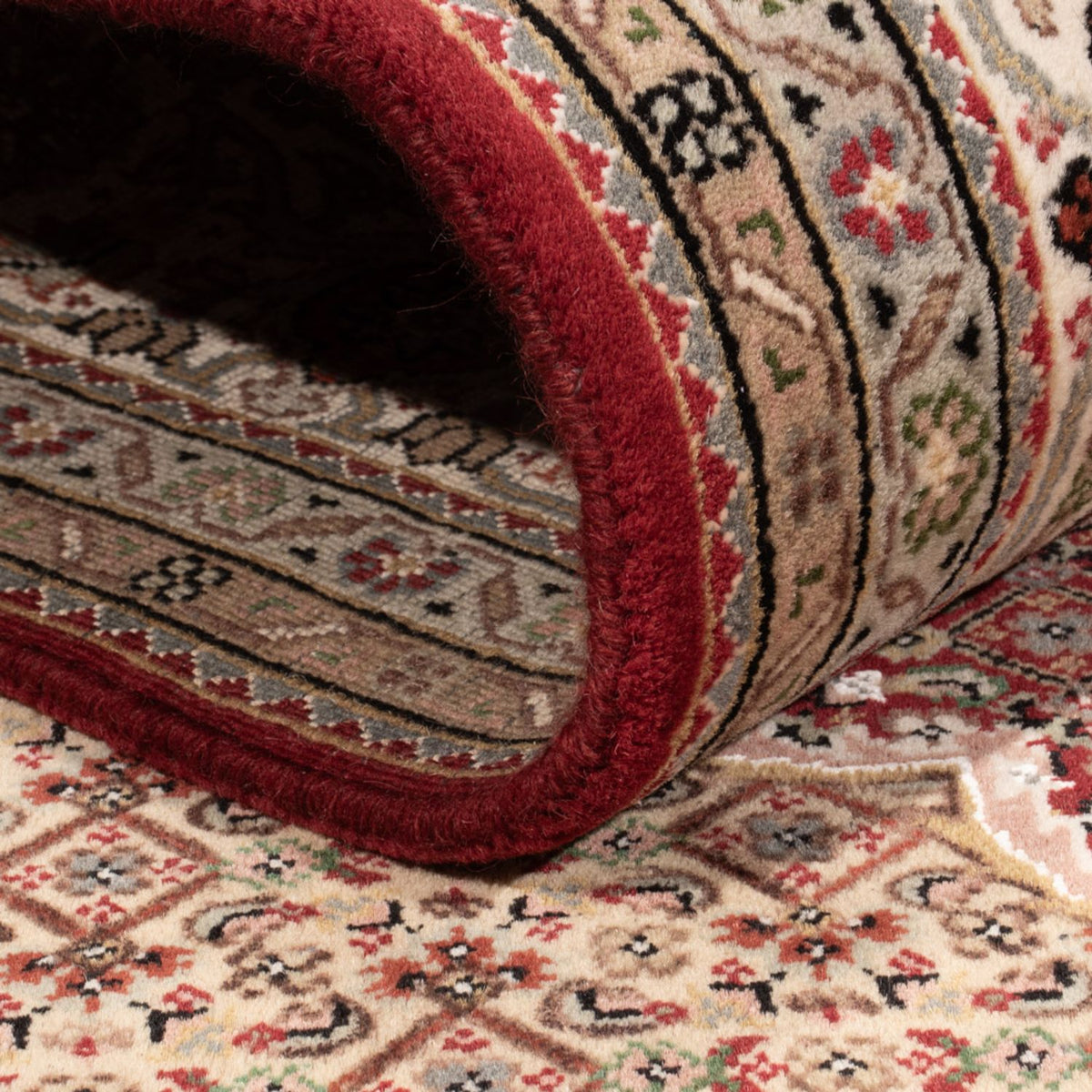 Oriental Rug - Tabriz - 255 x 198 cm - dark beige