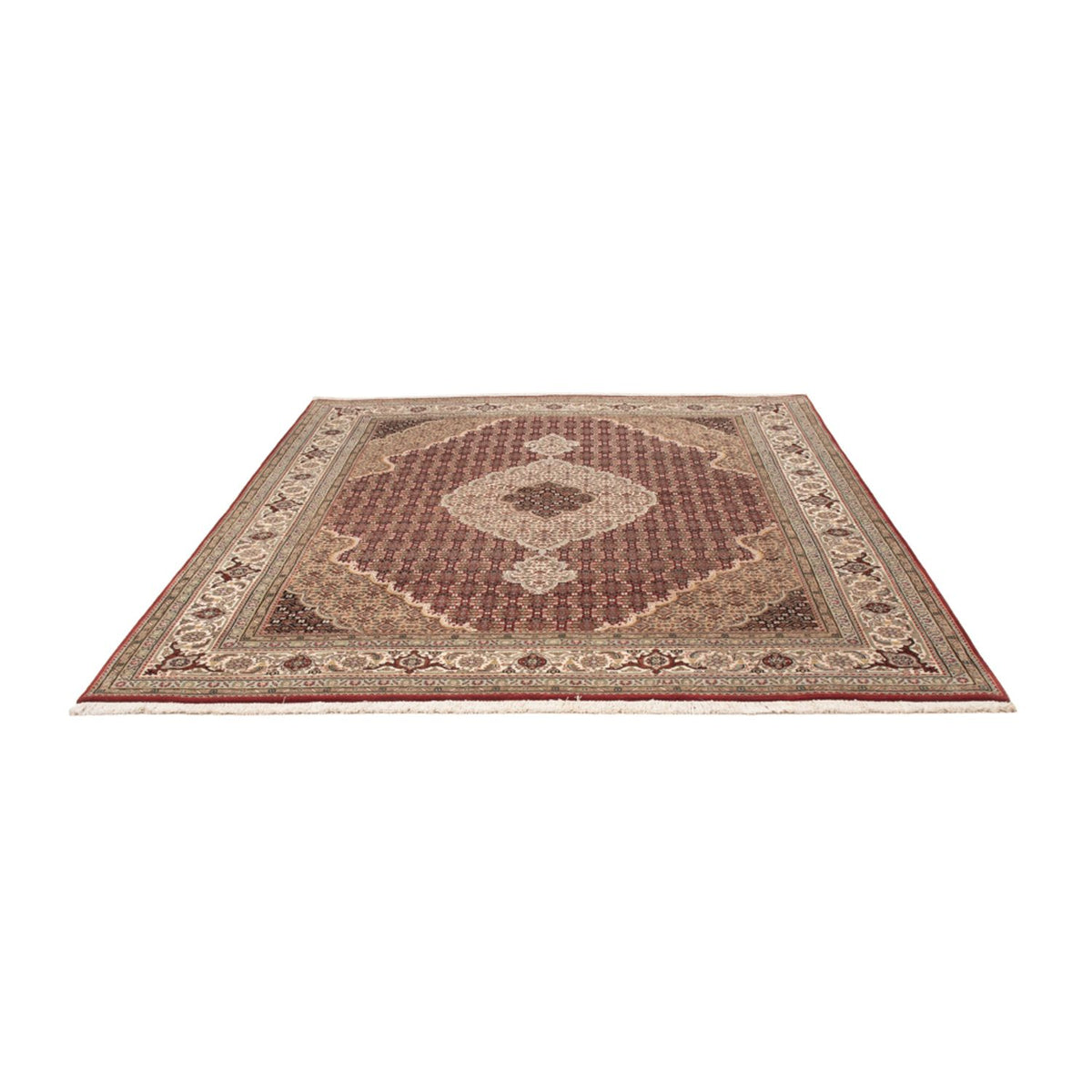 Oriental Rug - Tabriz - 255 x 198 cm - dark beige