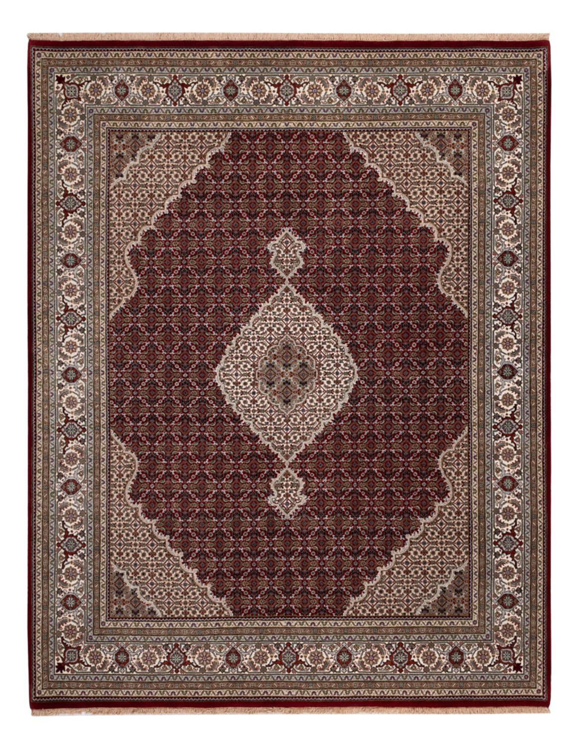 Oriental Rug - Tabriz - 257 x 202 cm - dark beige