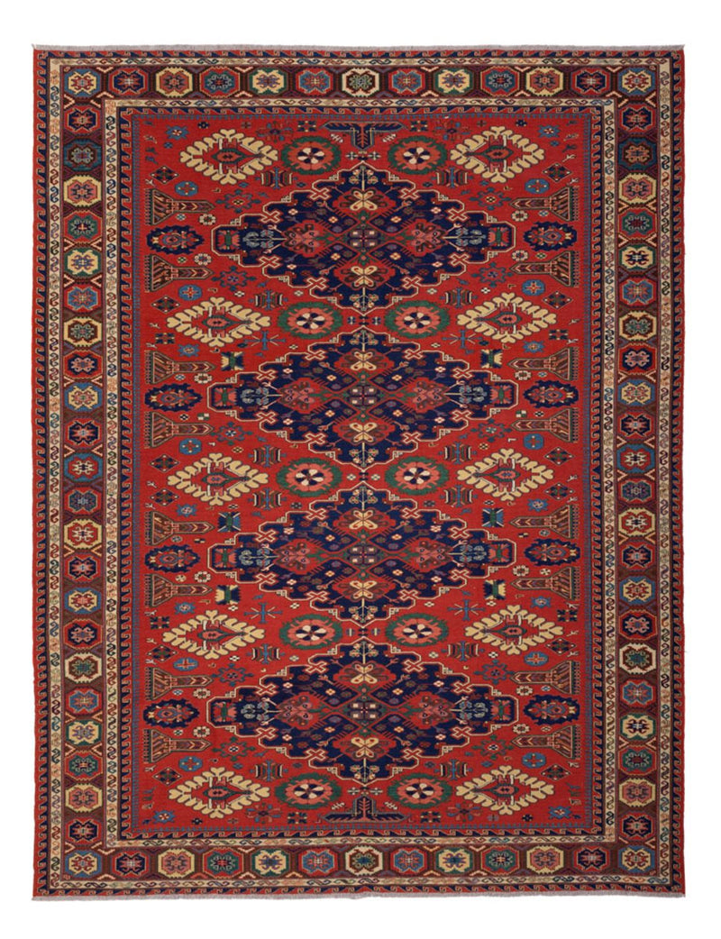 Kelim Rug - Oriental - Soumak - 318 x 241 cm - red