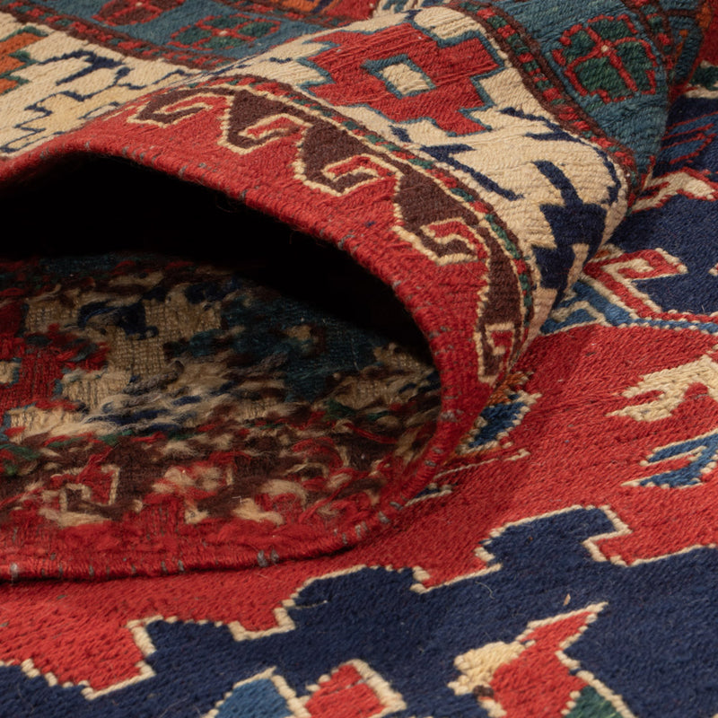 Kelim Rug - Oriental - Soumak - 263 x 178 cm - red