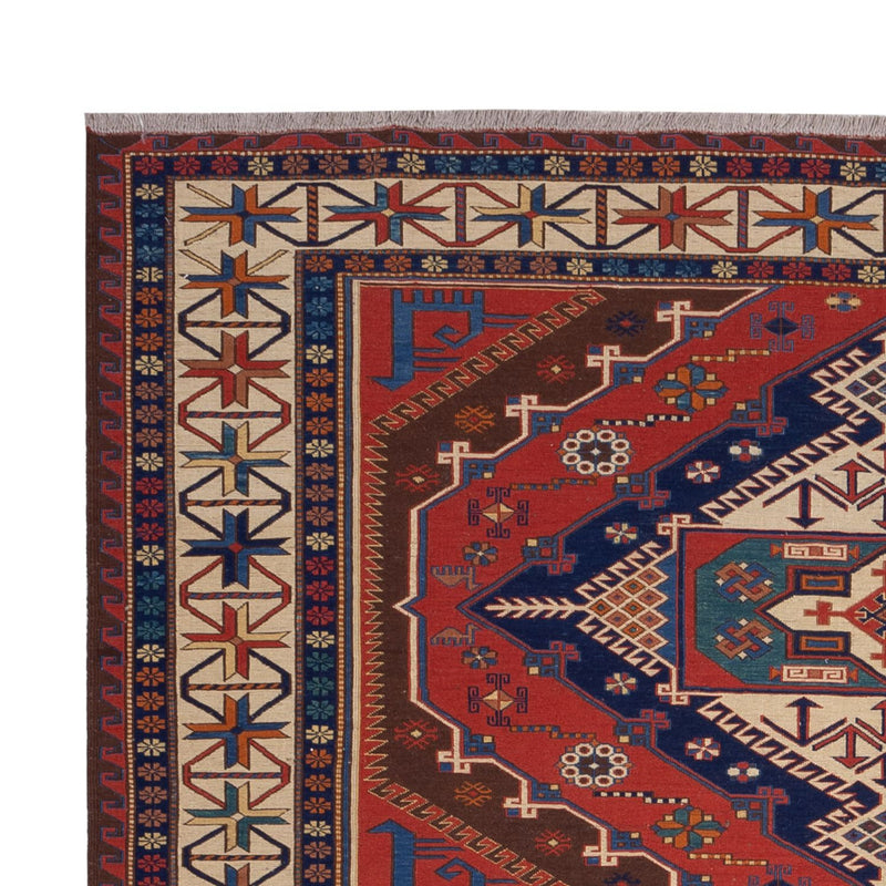 Kelim Rug - Oriental - Soumak - 282 x 204 cm - red