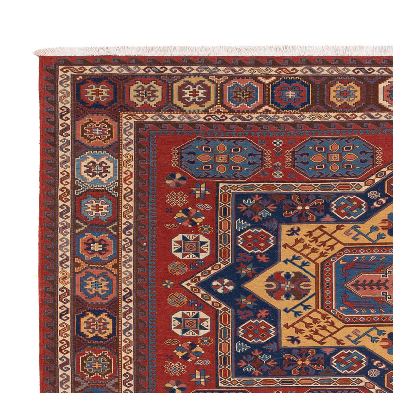 Kelim Rug - Oriental - Soumak - 329 x 256 cm - red