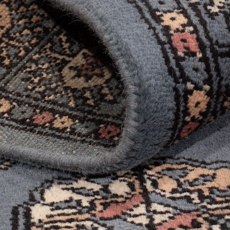 Pakistani Rug - 152 x 93 cm - light blue