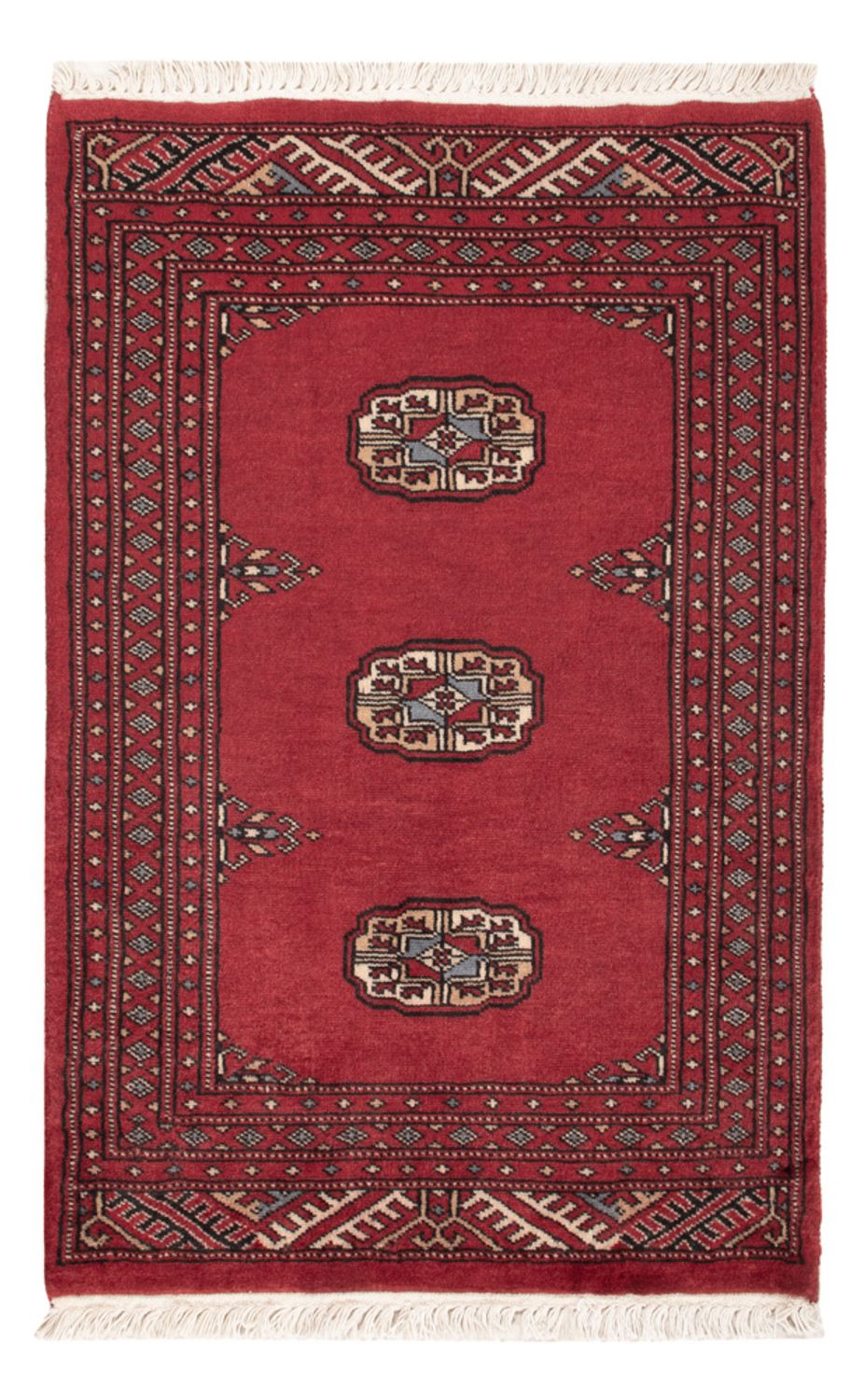 Pakistani Rug - 90 x 61 cm - red