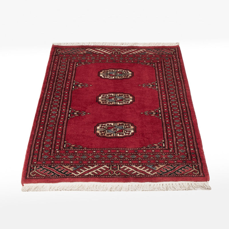 Pakistani Rug - 90 x 61 cm - red