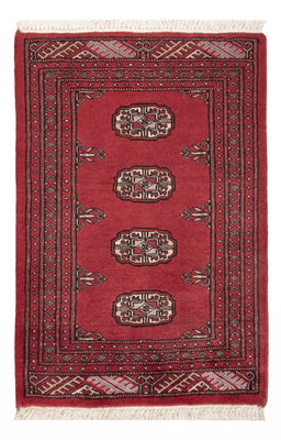 Pakistani Rug - 89 x 63 cm - red