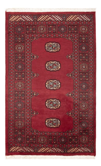Pakistani Rug - 141 x 93 cm - red