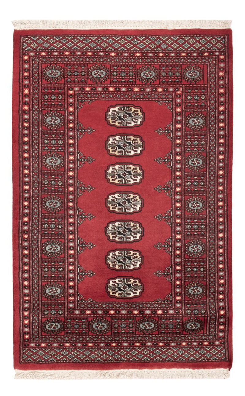 Pakistani Rug - 144 x 93 cm - red
