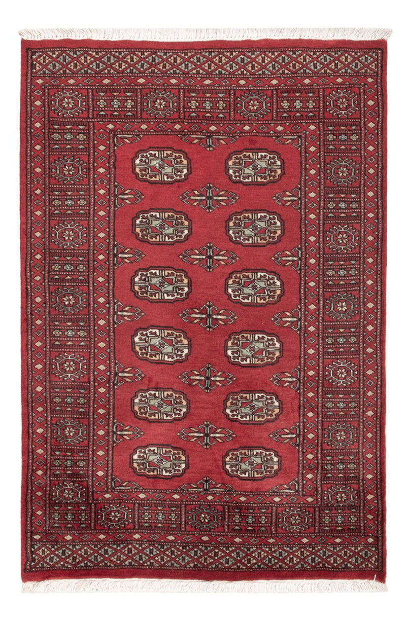 Pakistani Rug - 142 x 93 cm - red