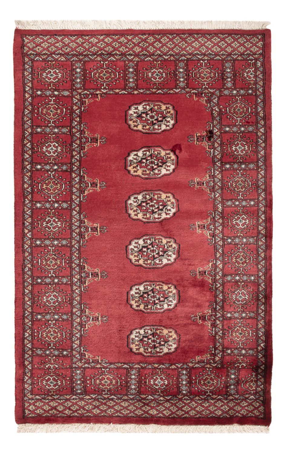 Pakistani Rug - 145 x 94 cm - red