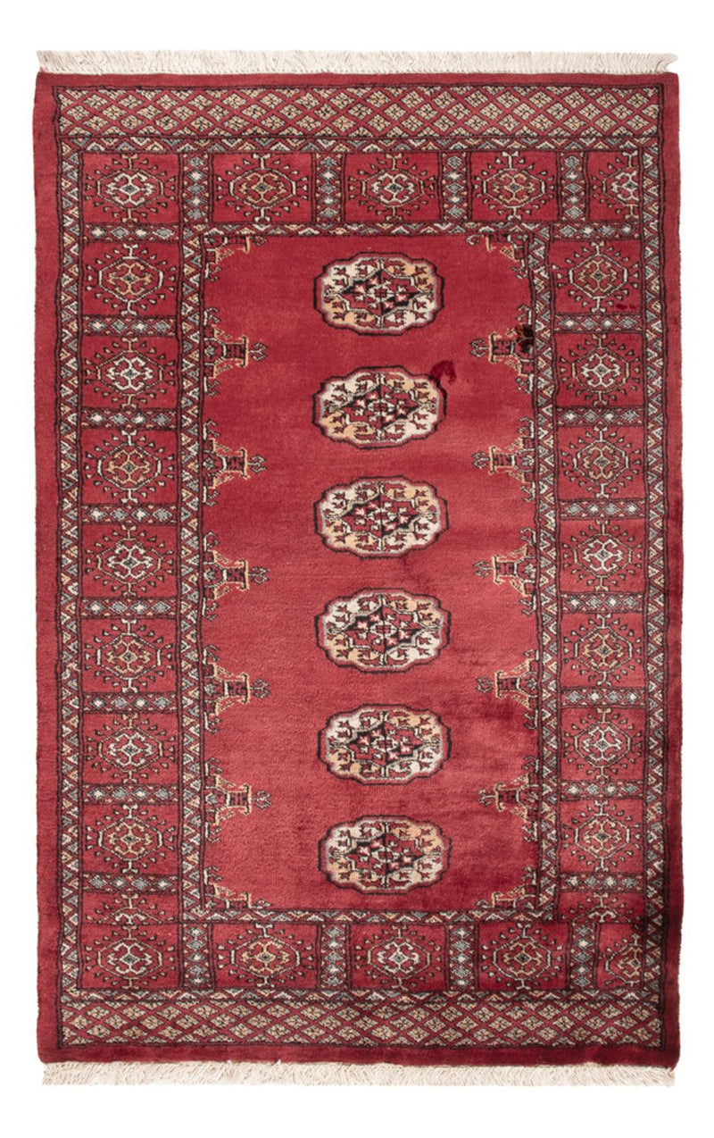 Pakistani Rug - 145 x 94 cm - red