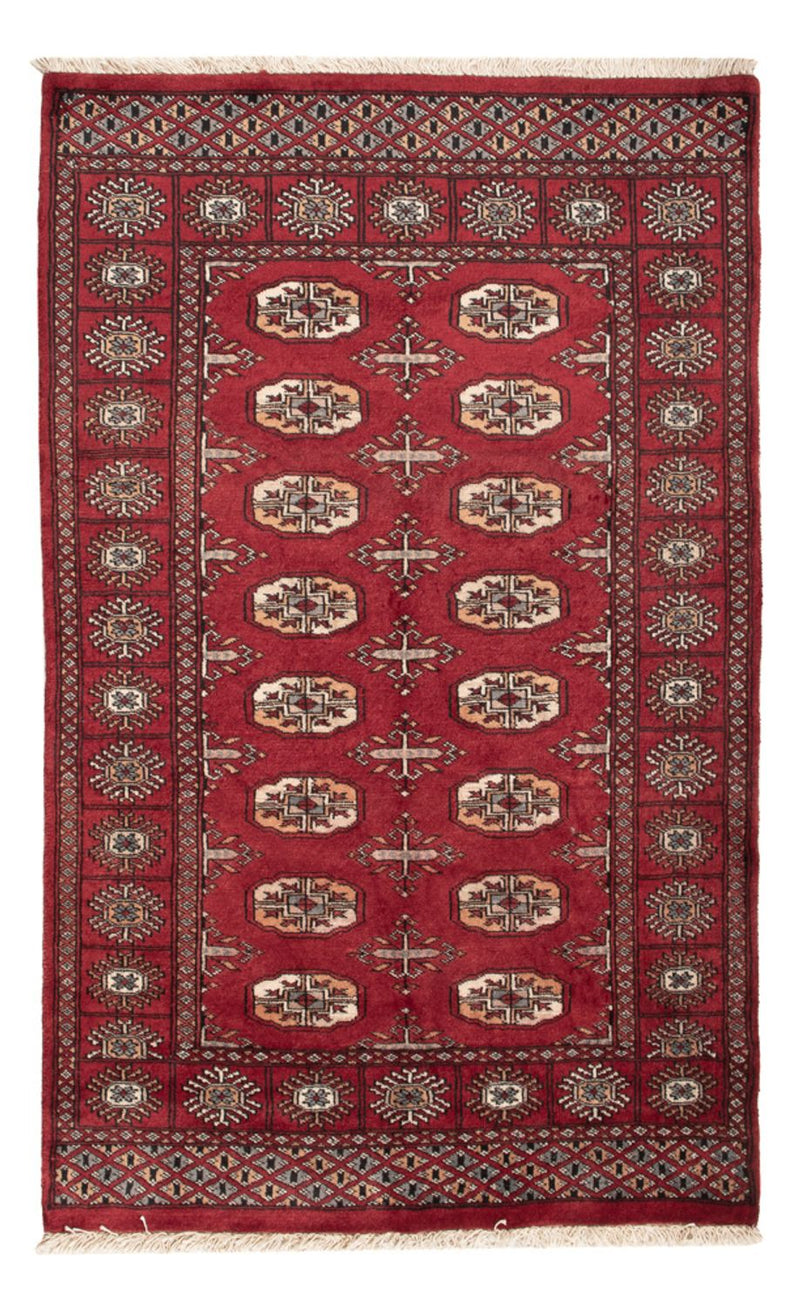 Pakistani Rug - 144 x 91 cm - red