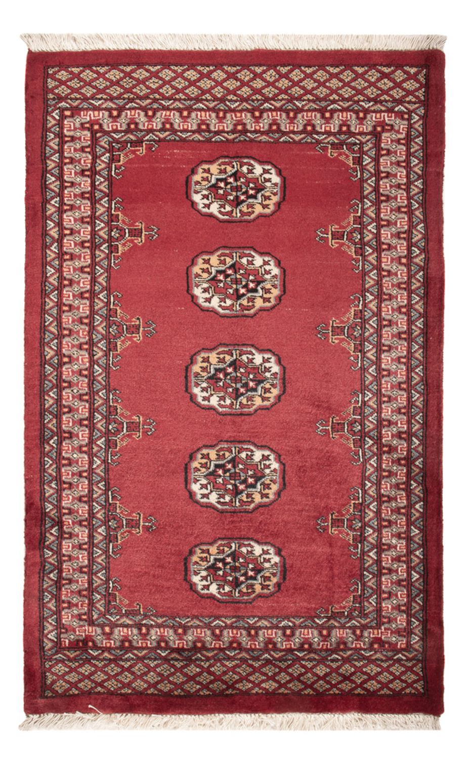 Pakistani Rug - 129 x 83 cm - red