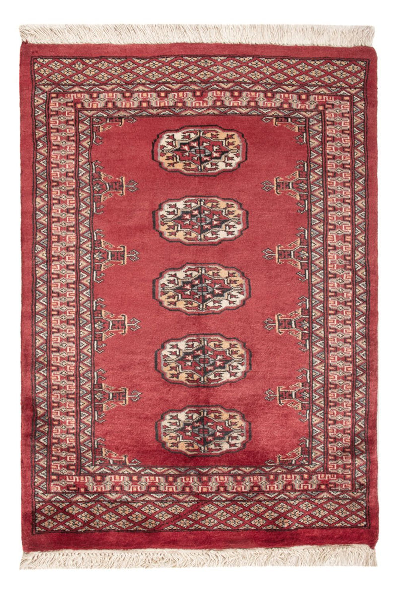 Pakistani Rug - 114 x 79 cm - red