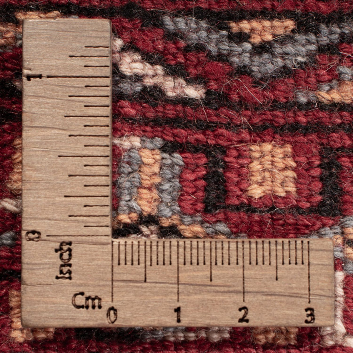 Pakistani Rug - 114 x 79 cm - red