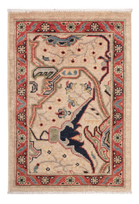 Ziegler Rug - Kazak - 89 x 60 cm - dark beige