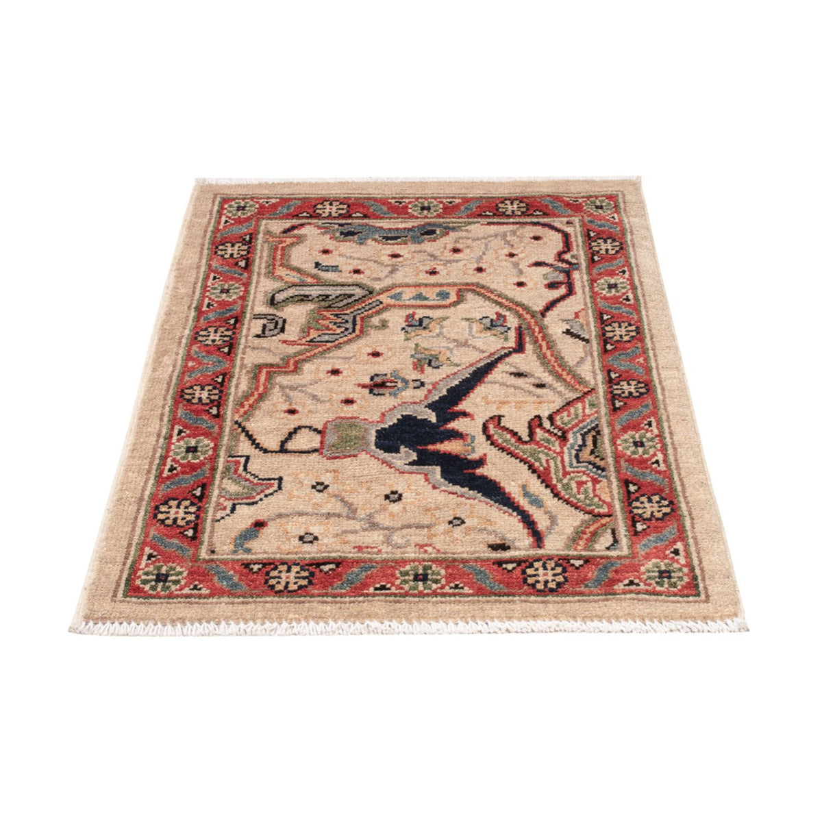 Ziegler Rug - Kazak - 89 x 60 cm - dark beige