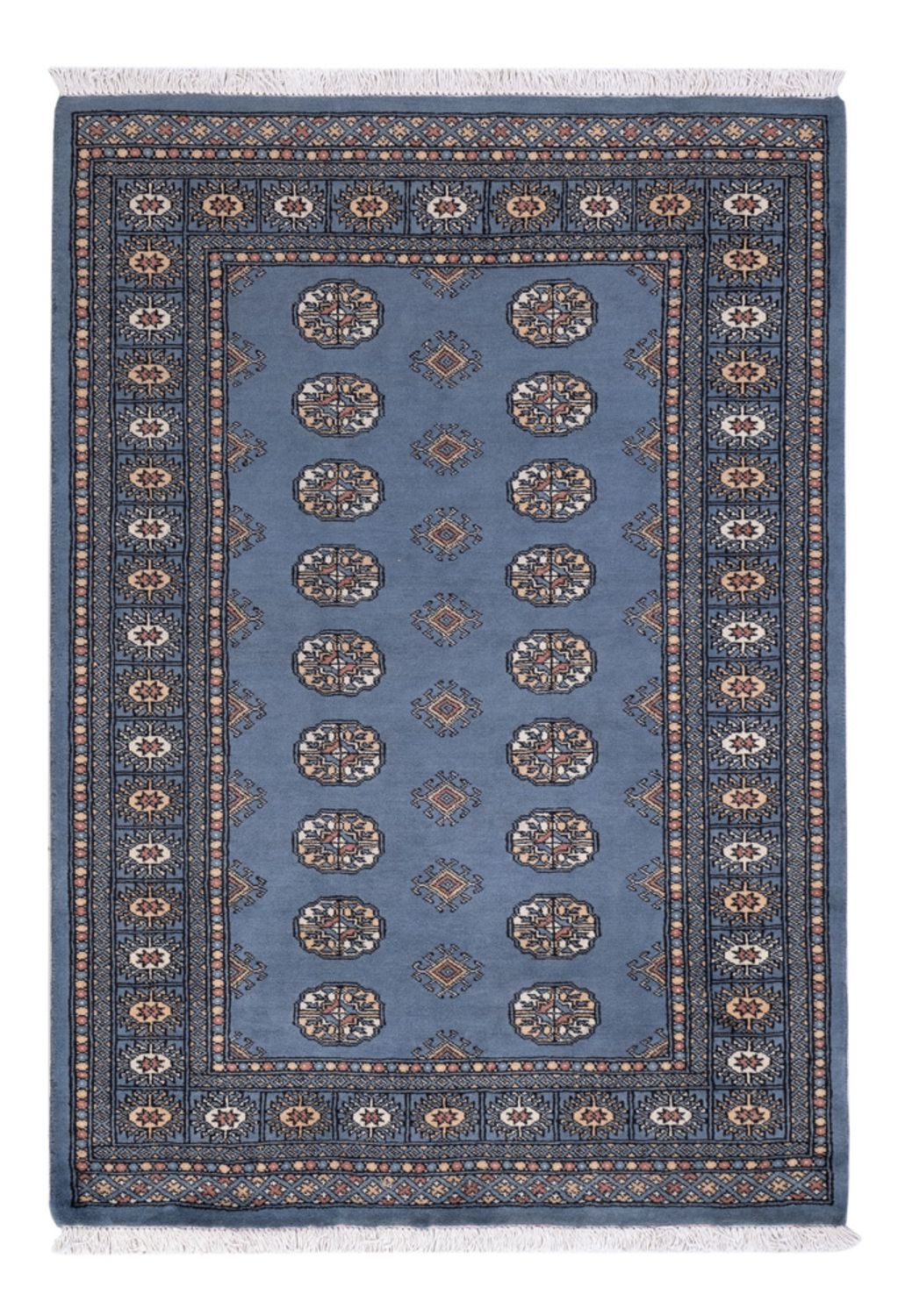 Pakistani Rug - 185 x 125 cm - blue
