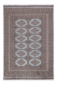 Pakistani Rug - 181 x 124 cm - light blue