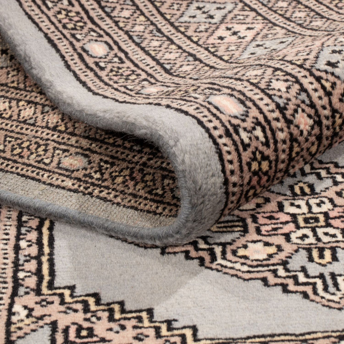 Pakistani Rug - 181 x 124 cm - light blue