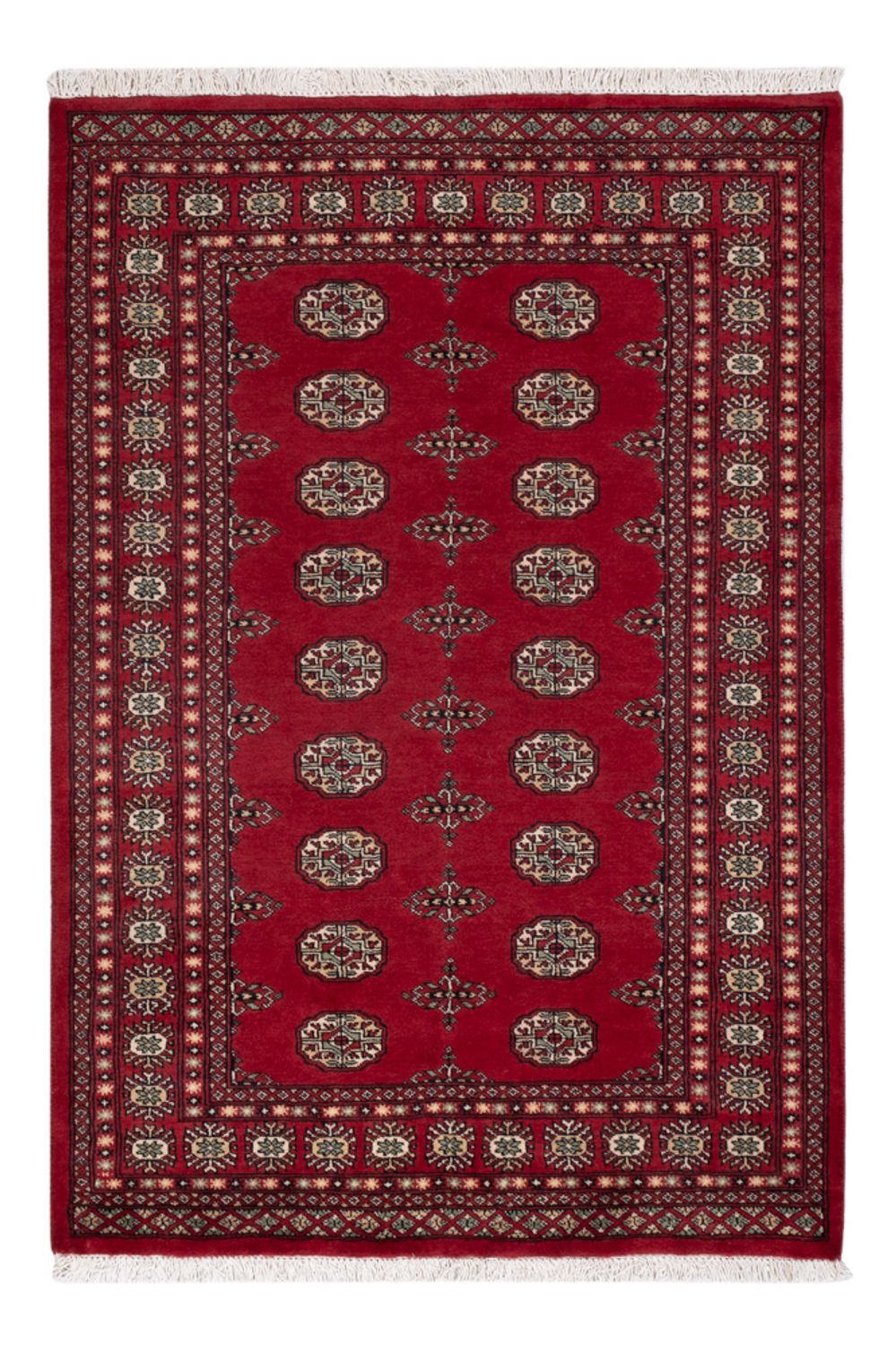 Pakistani Rug - 189 x 126 cm - red