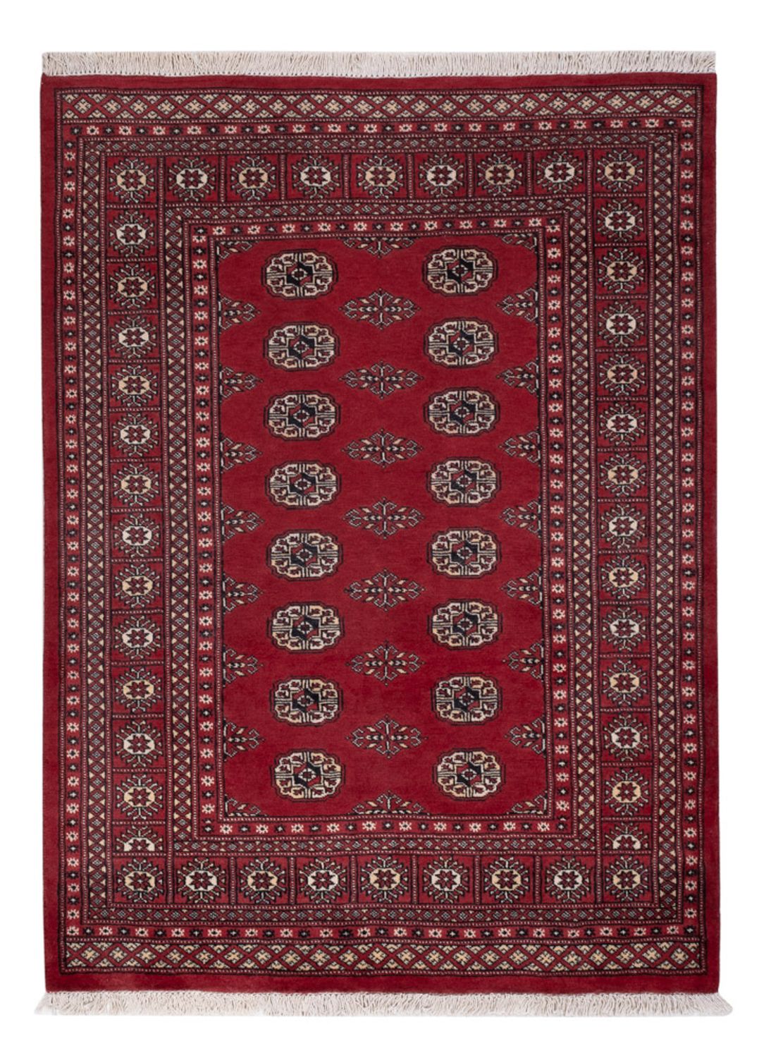 Pakistani Rug - 184 x 134 cm - red