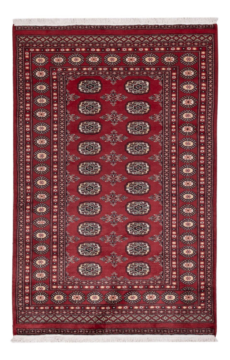 Pakistani Rug - 184 x 122 cm - red