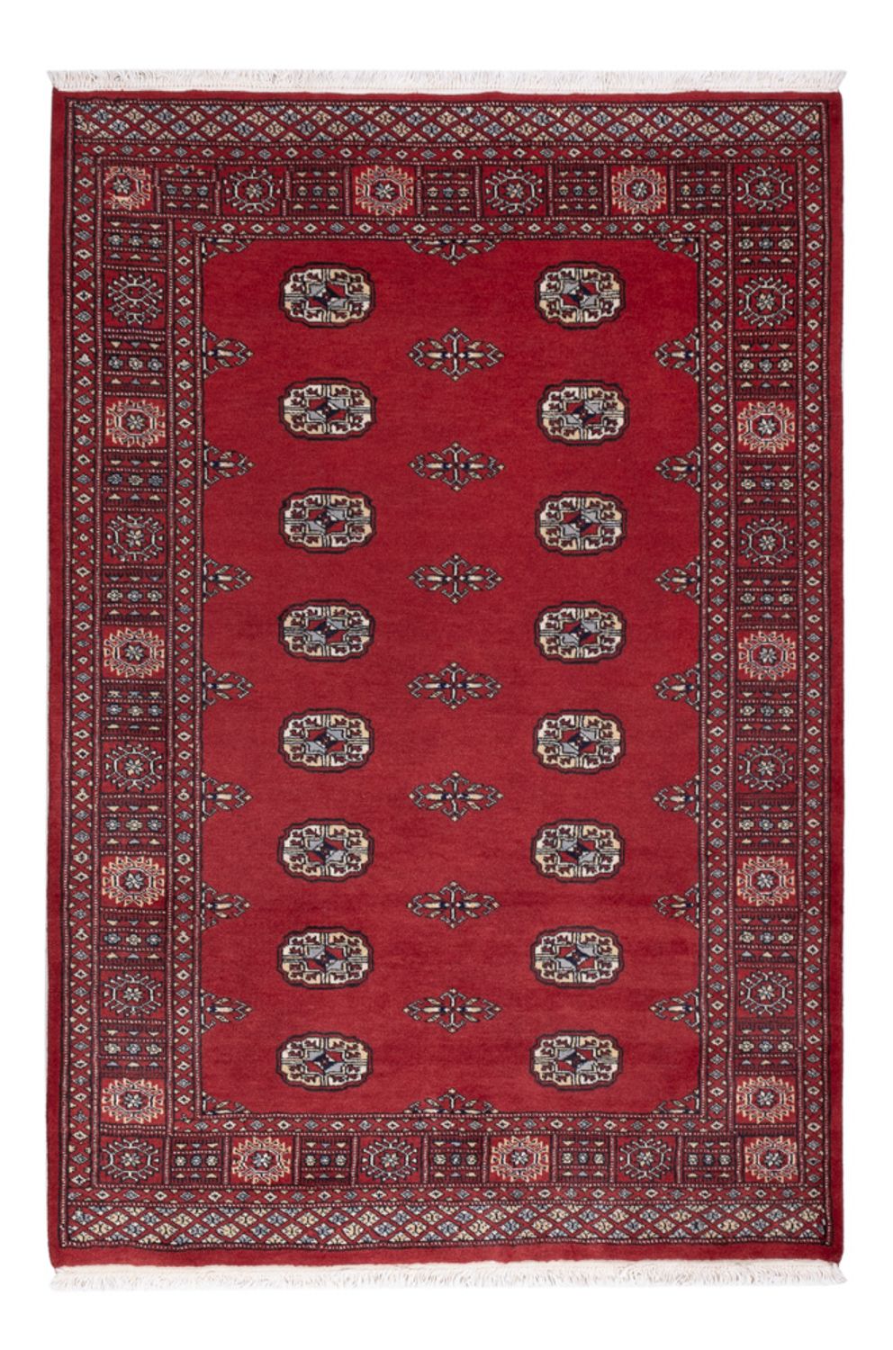 Pakistani Rug - 185 x 126 cm - red