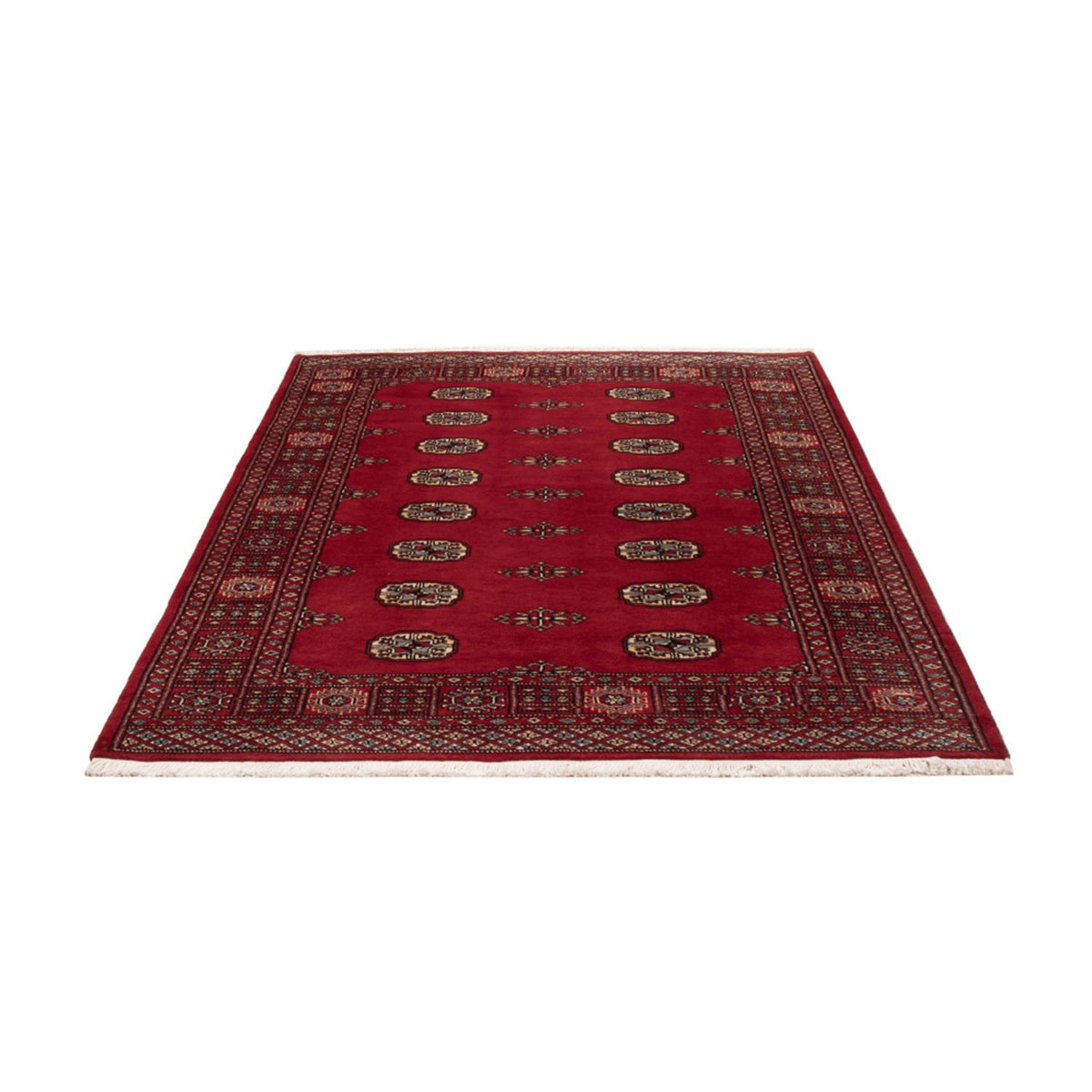 Pakistani Rug - 185 x 126 cm - red