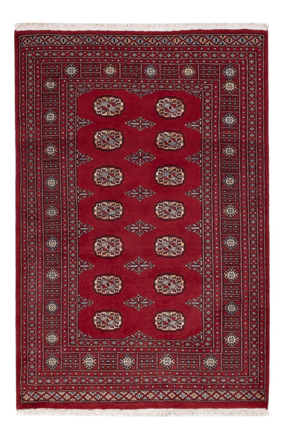 Pakistani Rug - 182 x 124 cm - red
