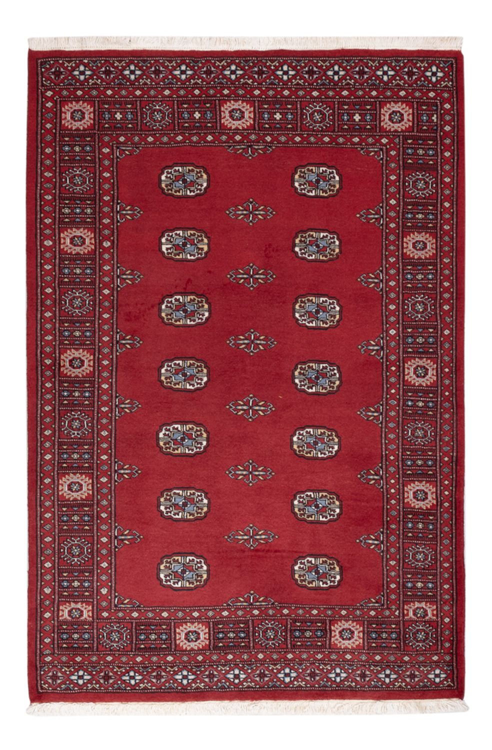 Pakistani Rug - 184 x 126 cm - red