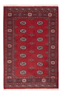 Pakistani Rug - 184 x 126 cm - red