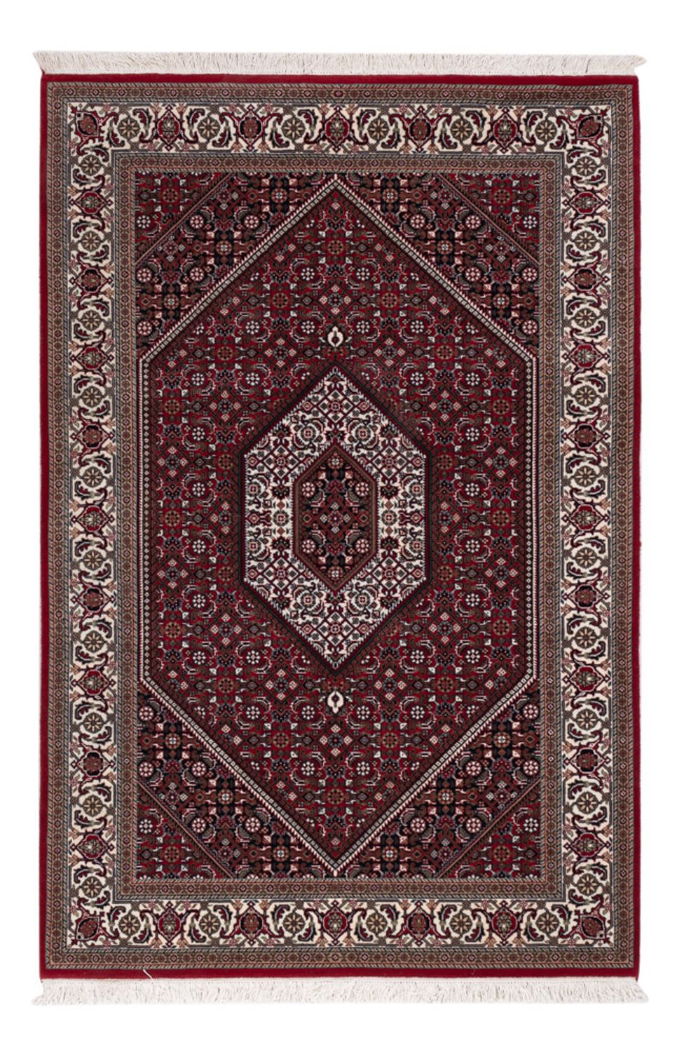 Oriental Rug - Bidjar - Indus - 182 x 122 cm - dark beige