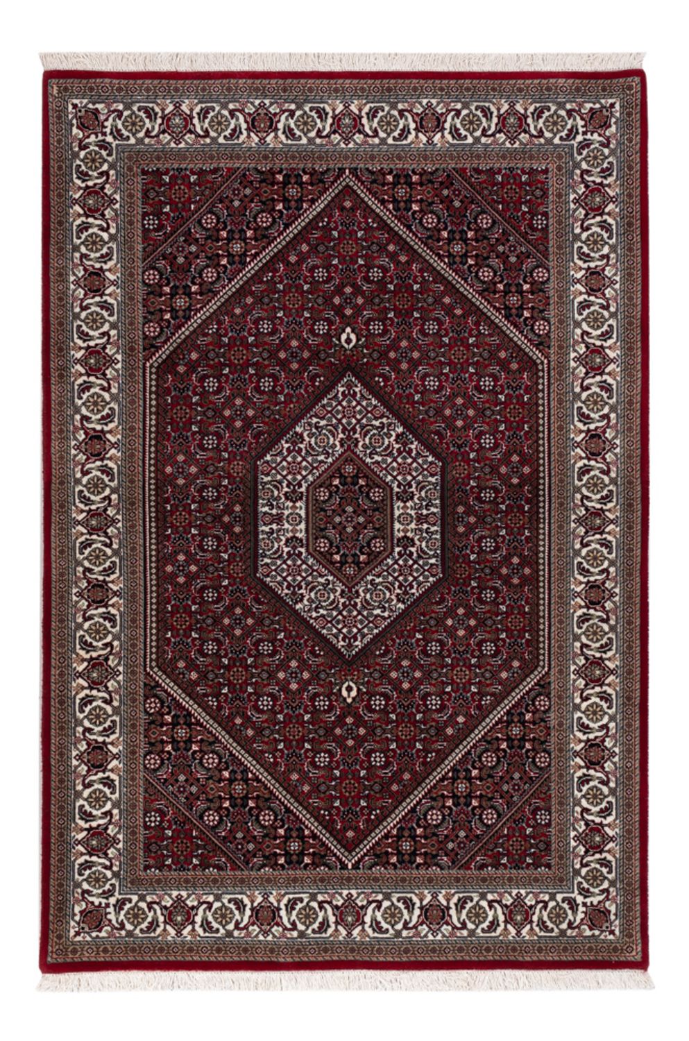 Oriental Rug - Bidjar - Indus - 184 x 122 cm - dark beige