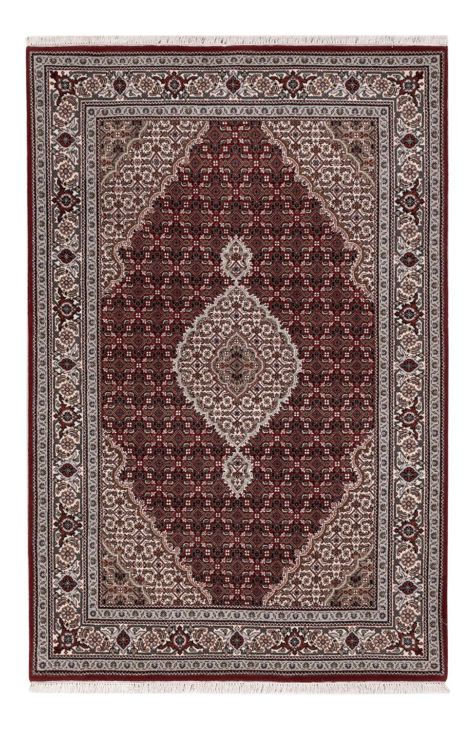 Oriental Rug - Tabriz - 186 x 124 cm - dark beige