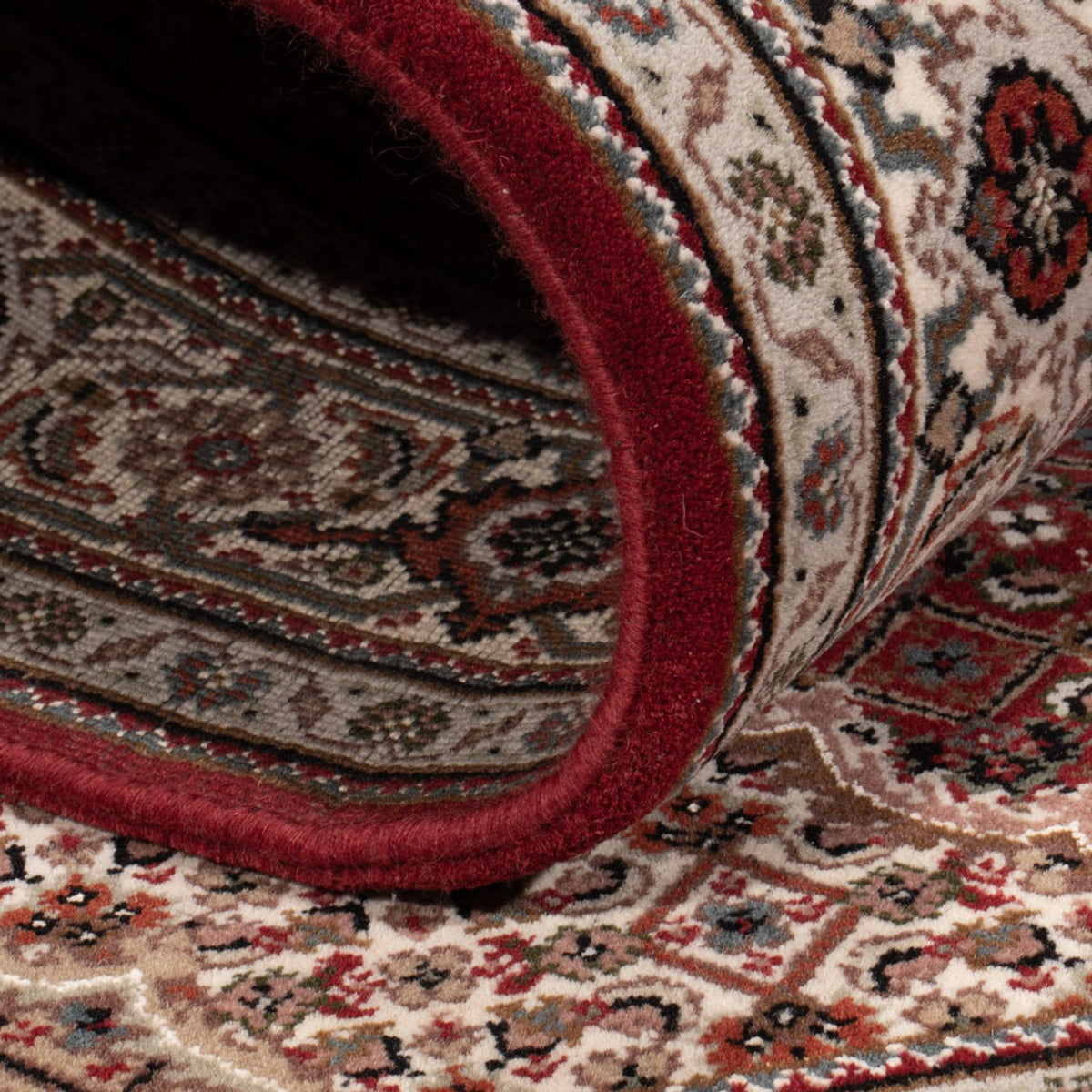 Oriental Rug - Tabriz - 186 x 124 cm - dark beige