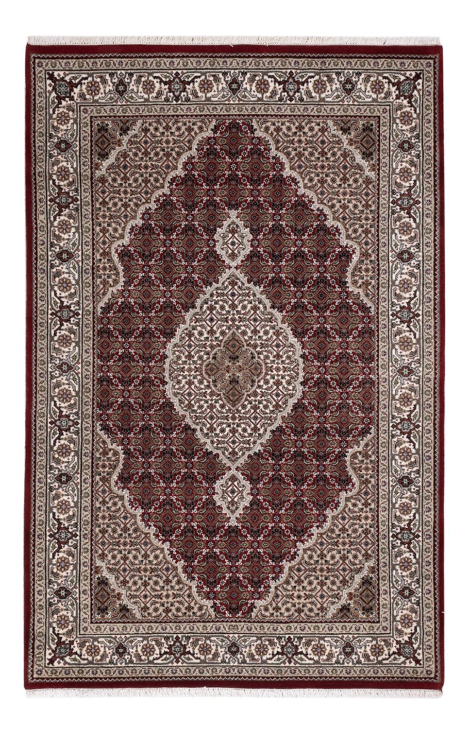 Oriental Rug - Tabriz - 187 x 123 cm - dark beige