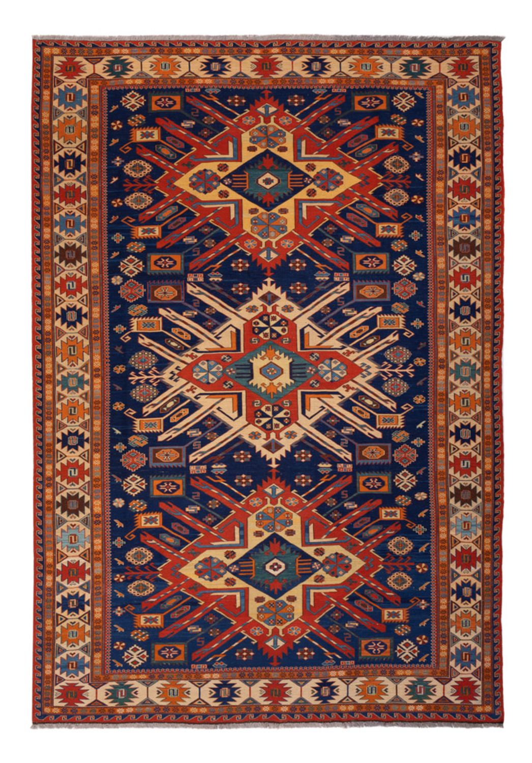 Kelim Rug - Oriental - Soumak - 299 x 214 cm - multicolored