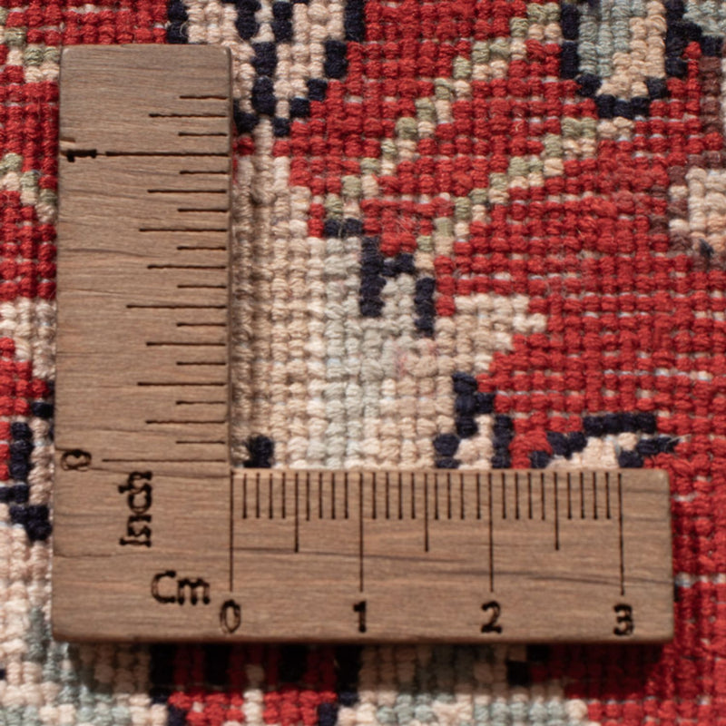 Runner Silk Rug - Kashmir Silk - 363 x 79 cm - red