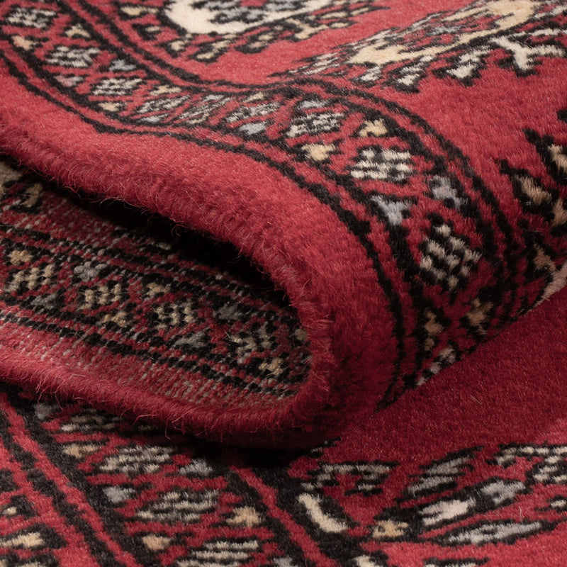 Runner Pakistani Rug - 272 x 80 cm - red