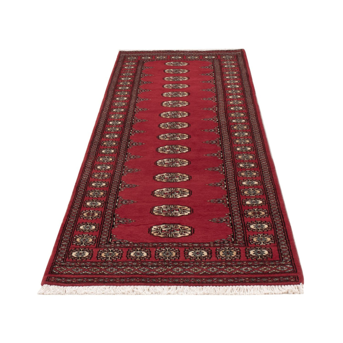 Runner Pakistani Rug - 272 x 80 cm - red
