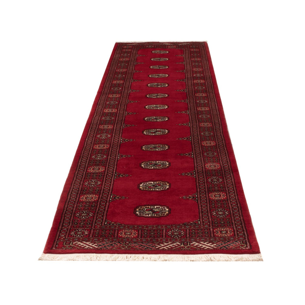 Runner Pakistani Rug - 319 x 81 cm - red