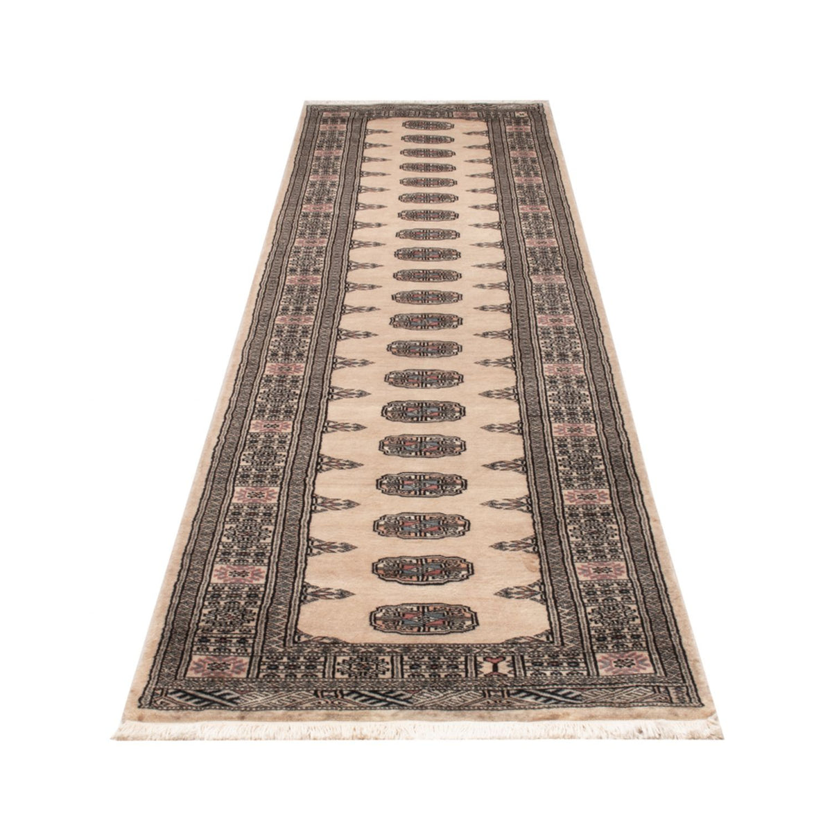 Runner Pakistani Rug - 341 x 77 cm - beige