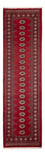 Runner Pakistani Rug - 286 x 79 cm - red