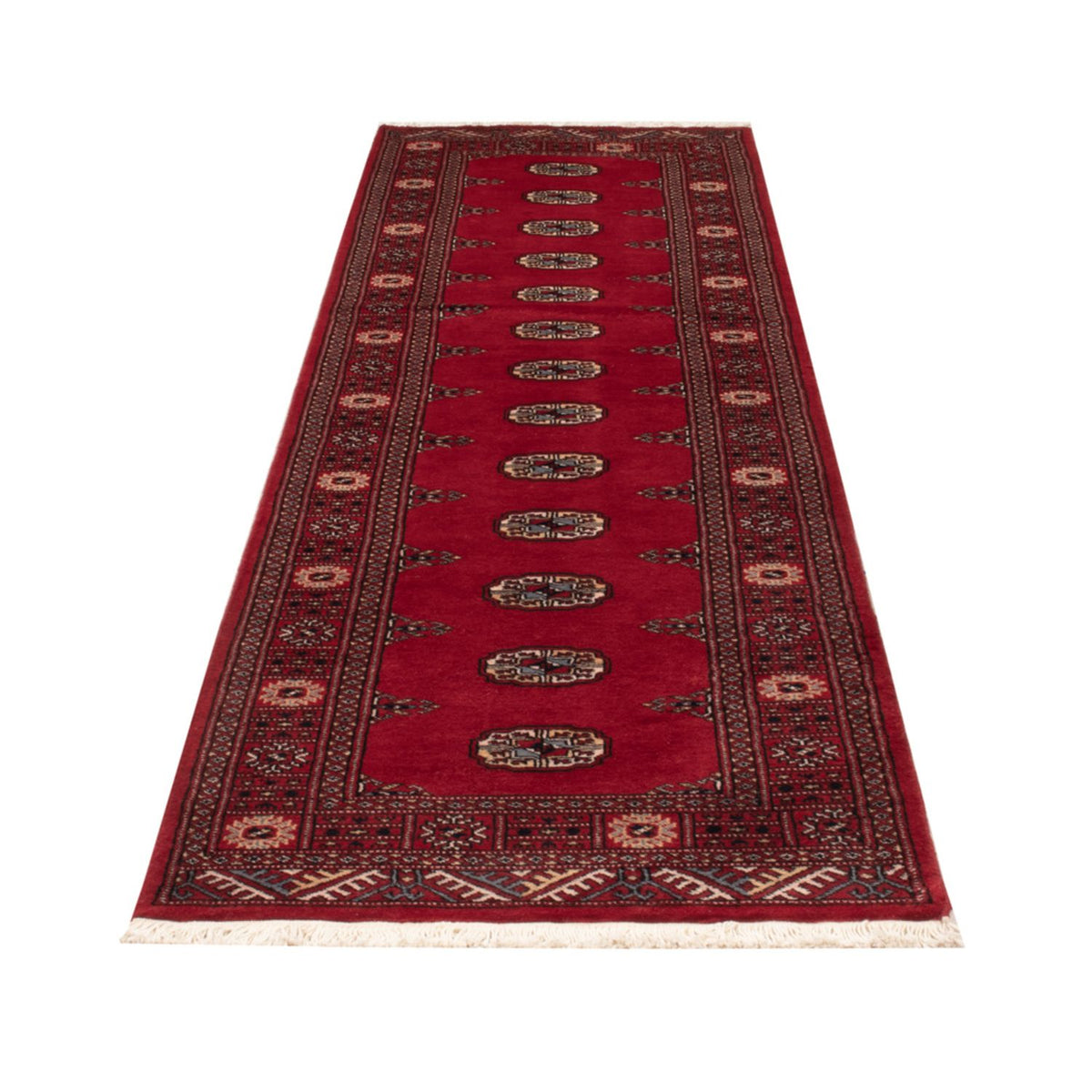 Runner Pakistani Rug - 301 x 79 cm - red