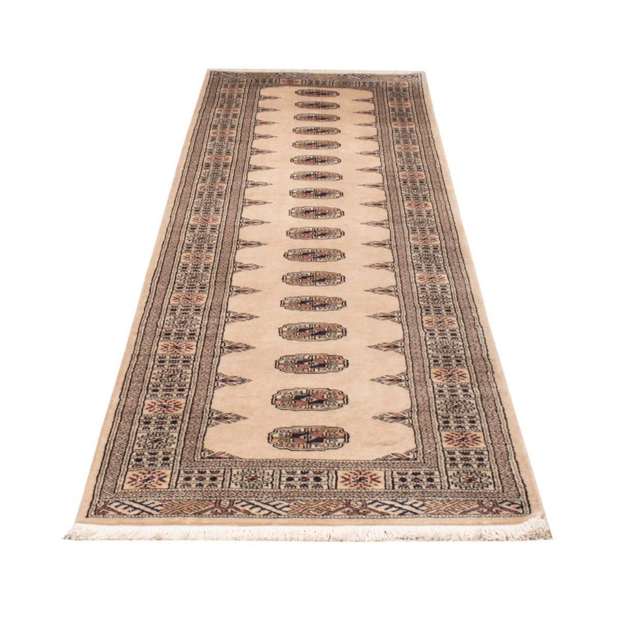 Runner Pakistani Rug - 311 x 79 cm - beige