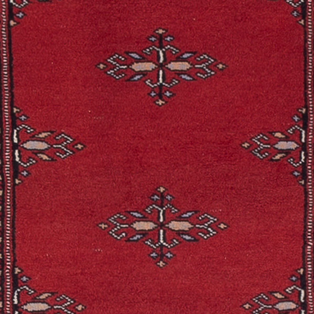 Runner Pakistani Rug - 303 x 79 cm - red