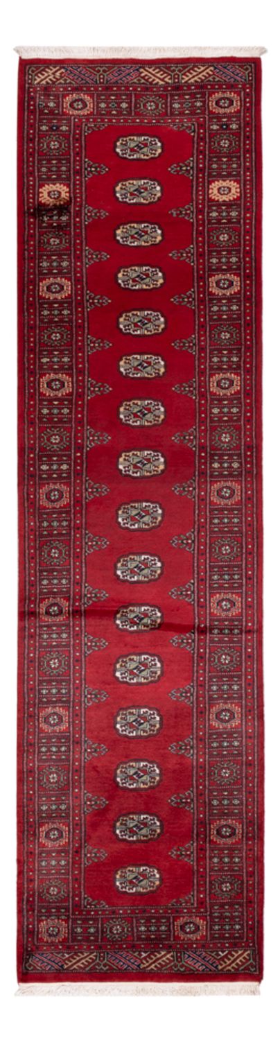 Runner Pakistani Rug - 297 x 79 cm - red